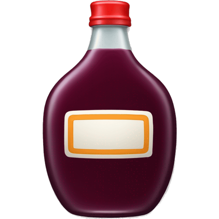 bottle of plum sauce emoji