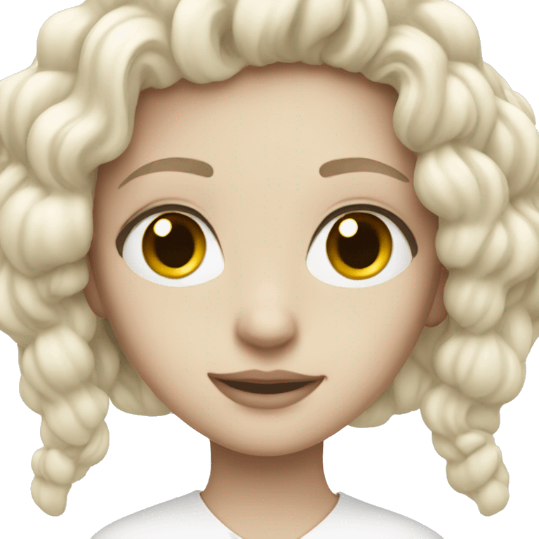 Pale girl skincare emoji