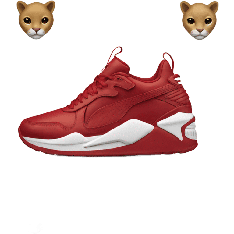 Puma brand shoe  emoji