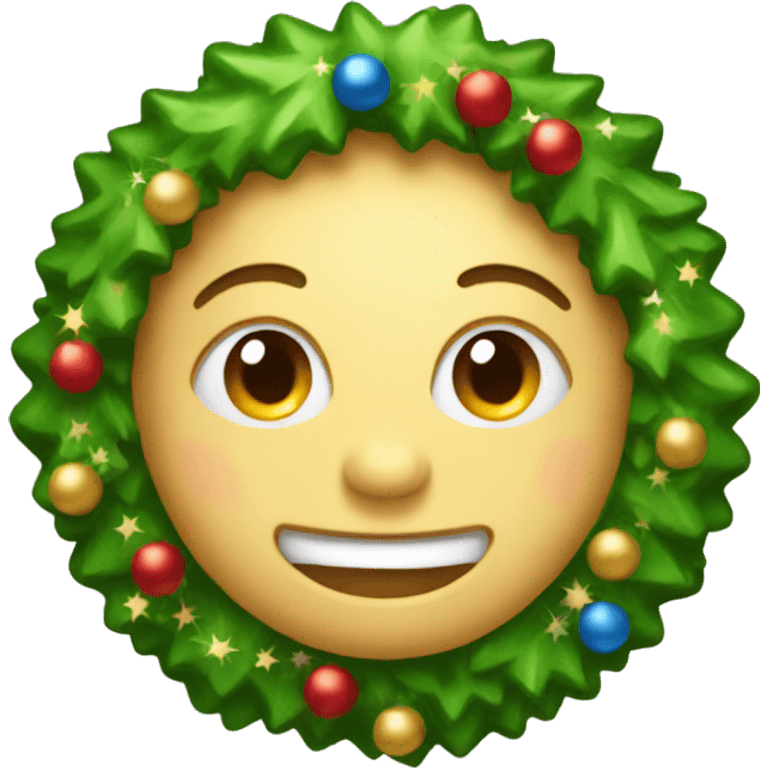 Christmas tree emoji  emoji