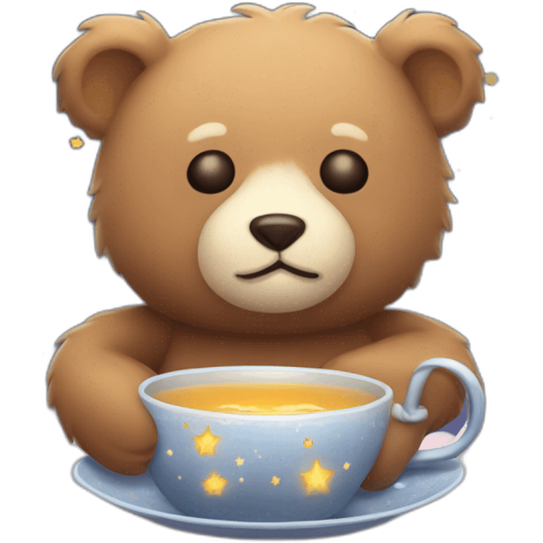 celestial tea sleepytime bear emoji