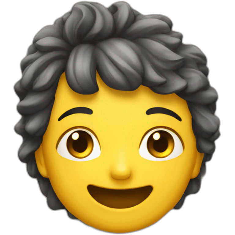 Emoji segurando telha ceramica emoji