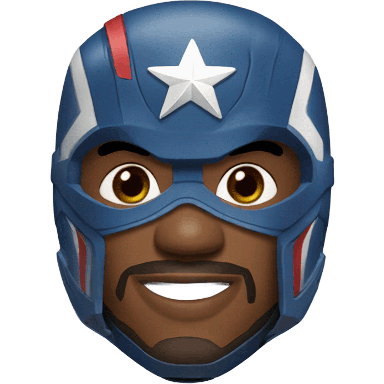 Anthony Mackie Captain America emoji