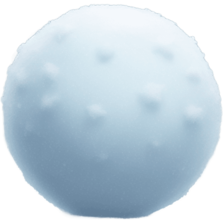 Ball of snow emoji