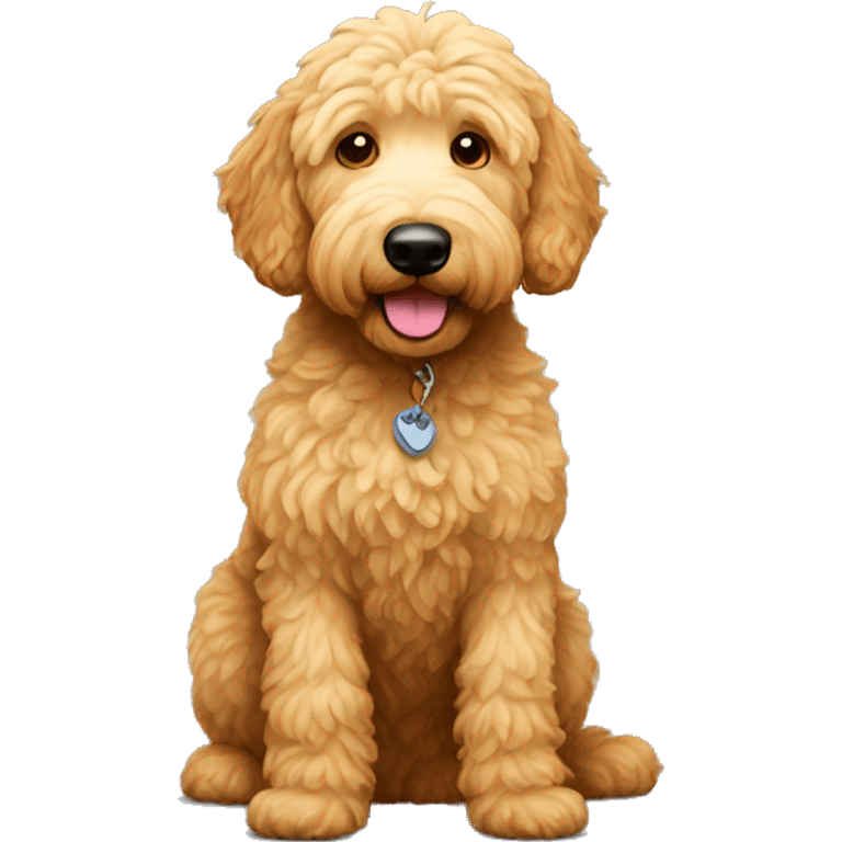 Golden doodle emoji