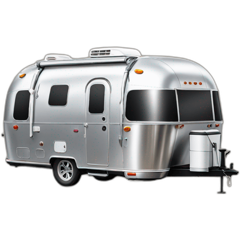 Airstream camper emoji