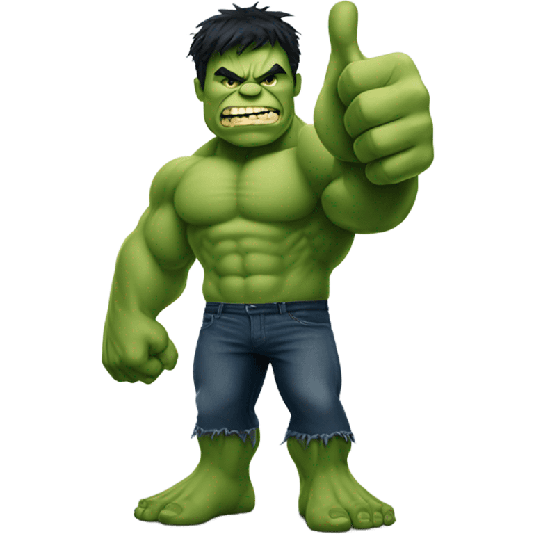 hulk thumbs up emoji