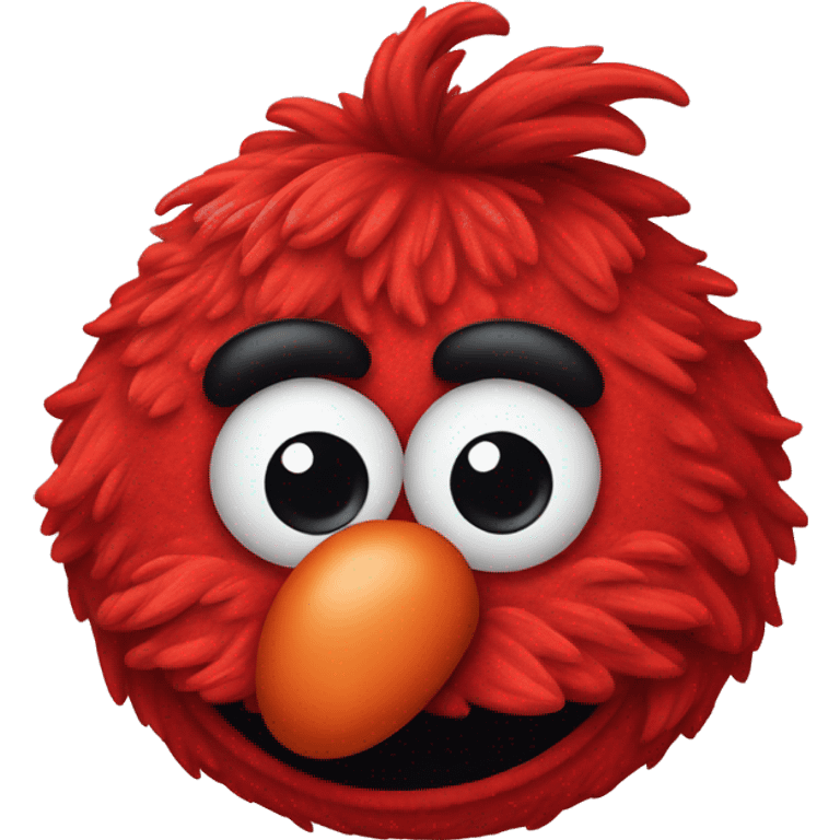 Cute Elmo head emoji