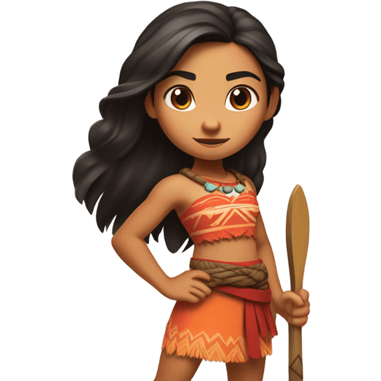 Moana emoji