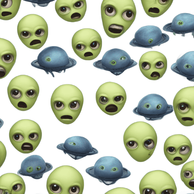 Alien invasion  emoji