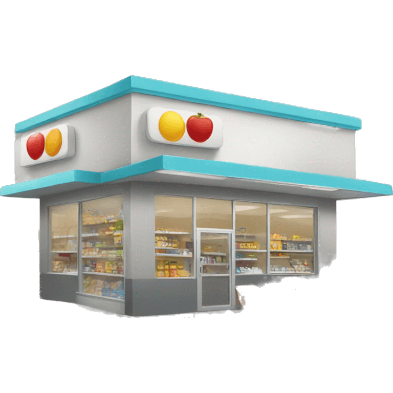 24/7 convenience store emoji