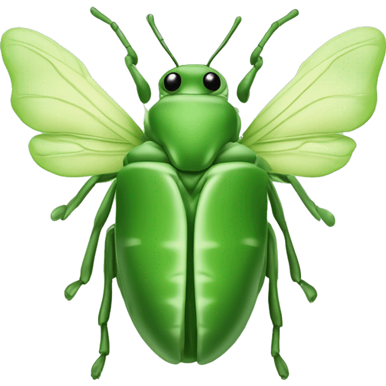 Mante religieuse femelle verte l’insecte  emoji