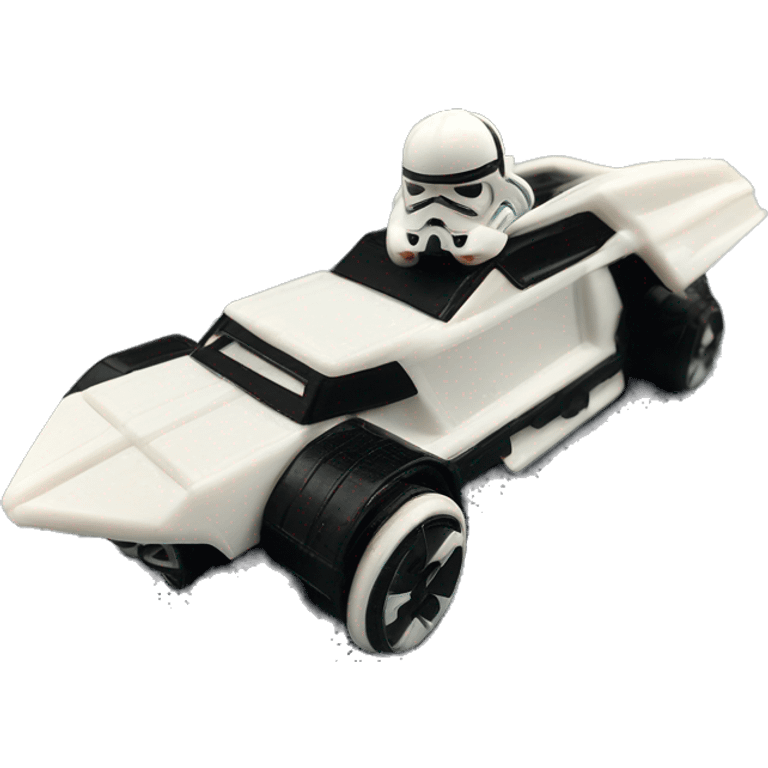 Hot Wheels Star Wars Character Cars 1st Order Executioner car emoji