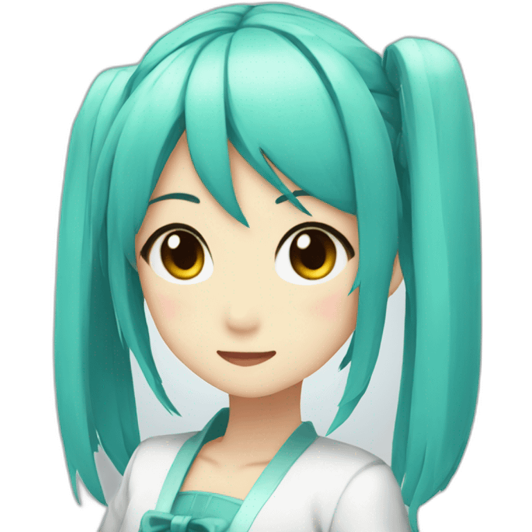 Miku hastune emoji