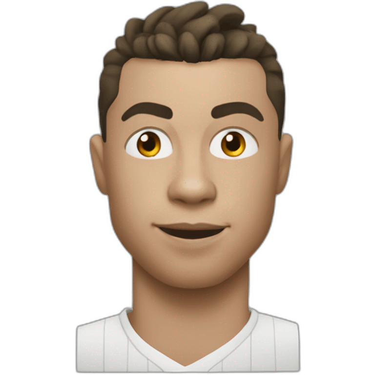 Ronaldo is the goat emoji