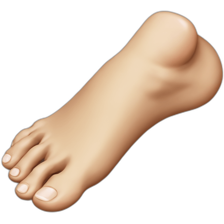 Toe push emoji