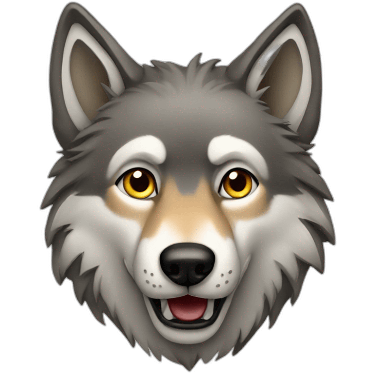 wolf emoji