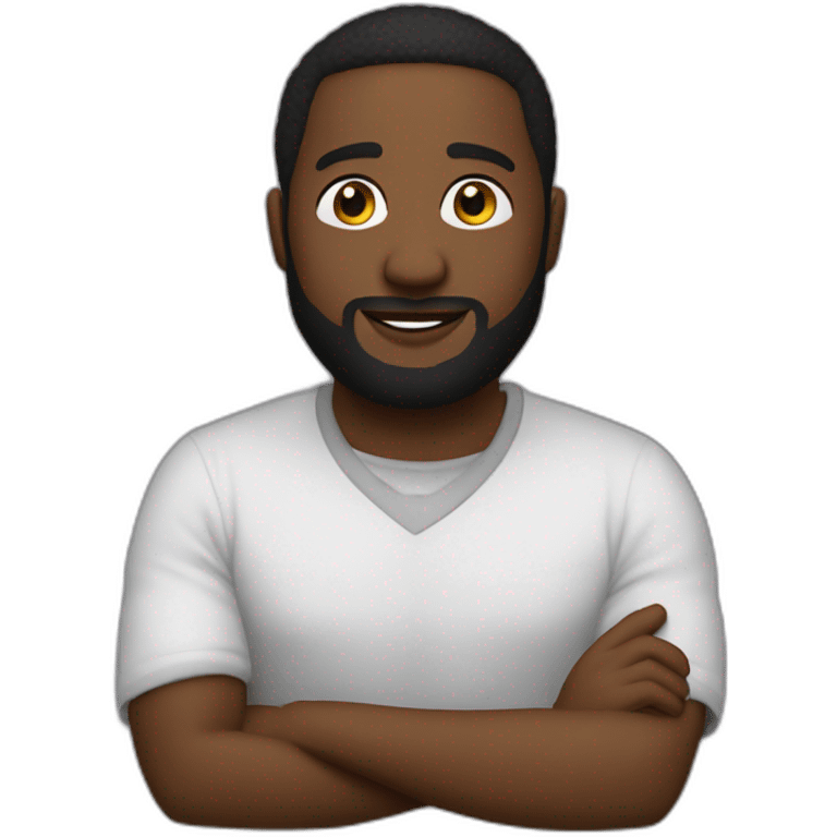 Damso qui lève le majeure emoji