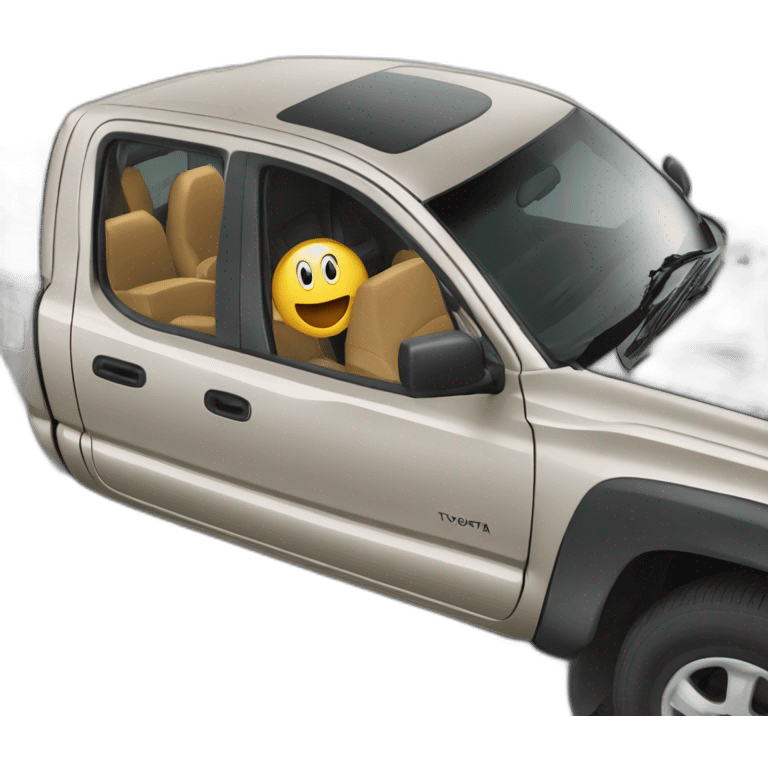 Inside of a 2003 Toyota Tacoma SR5 emoji