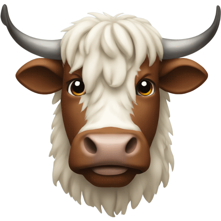 Highlander cow emoji