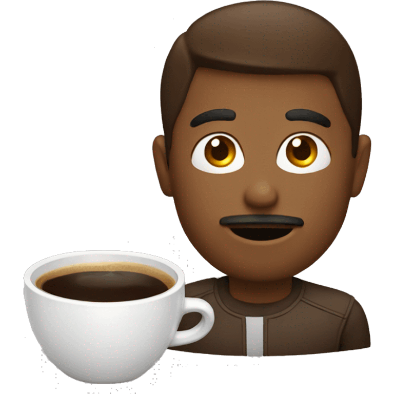 coffee and tv emoji