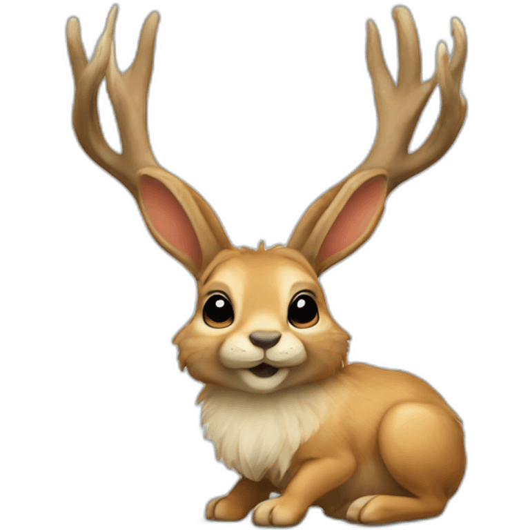 jackalope emoji