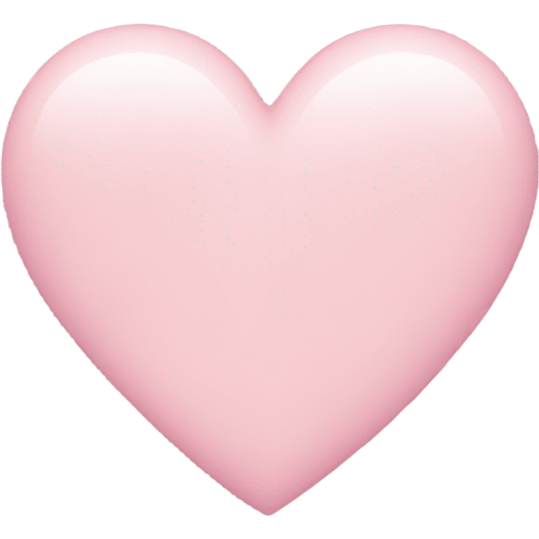 pastel pink heart emoji