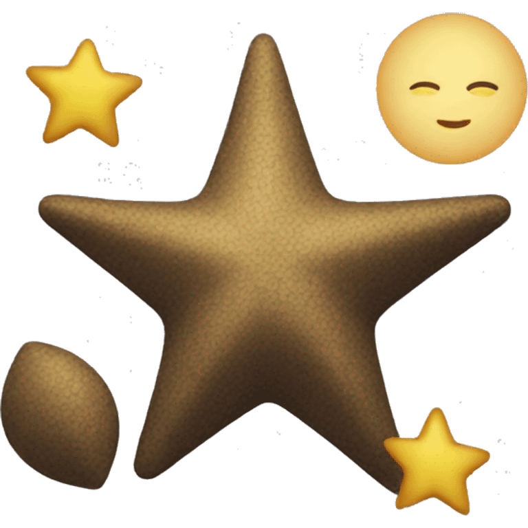 Estrella y luna emoji