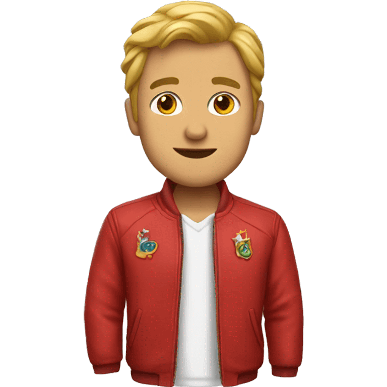 Red jacket emoji