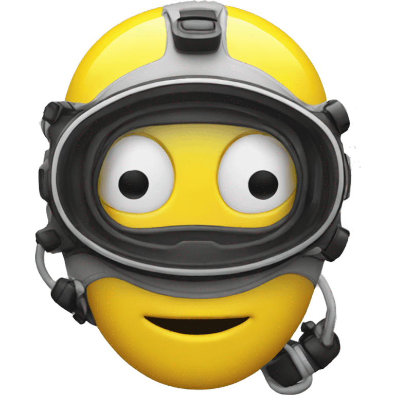 Smiley diver emoji