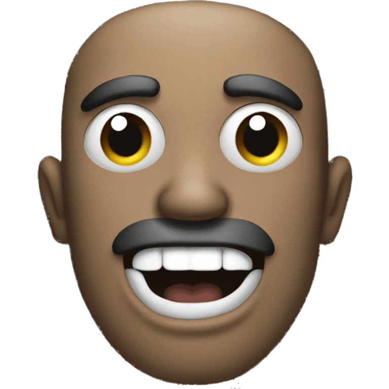 Rock face sigma  emoji