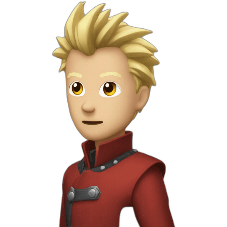 Vash the Stampede iOS 17 style emoji