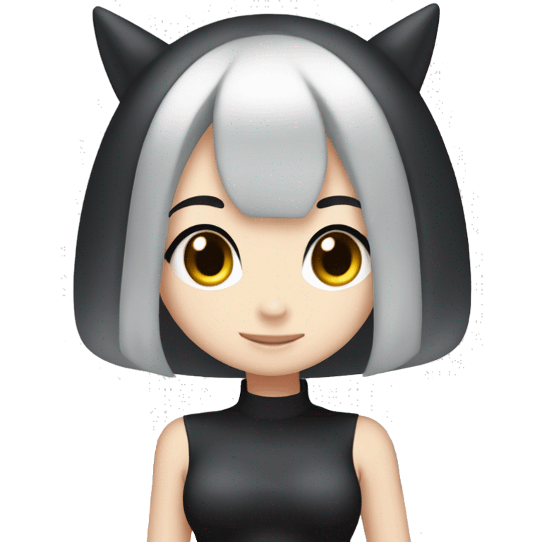 Kuromi and melody emoji