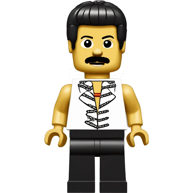 FREDDIE MERCURY lego full body emoji