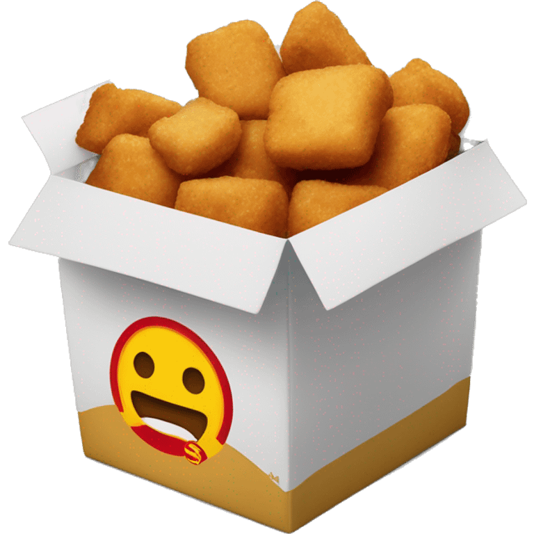 McDonald’s nuggets in box emoji