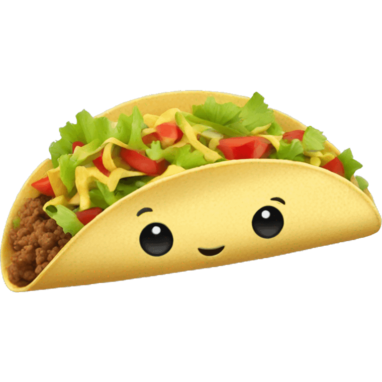 Mexican taco emoji