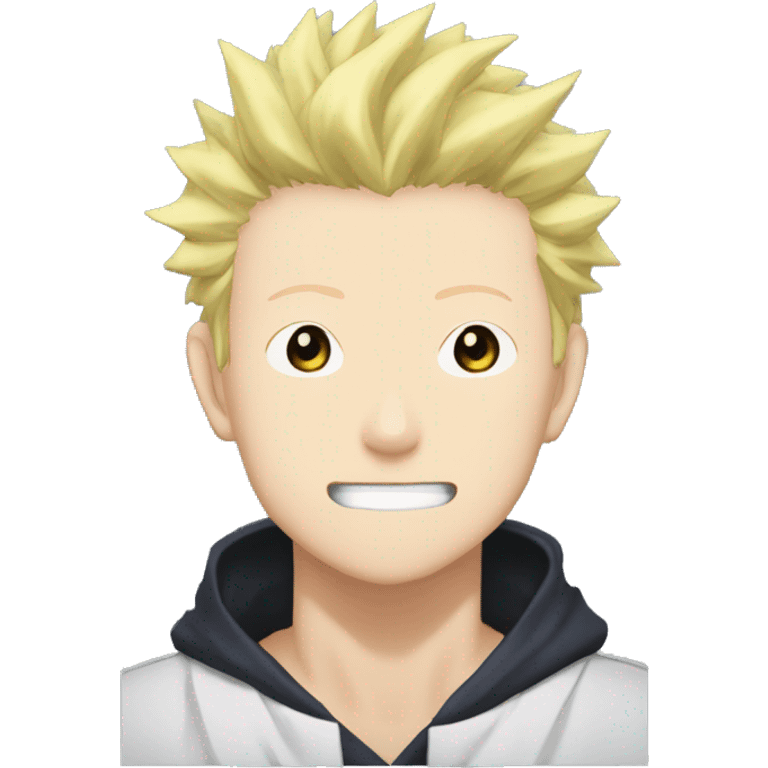 Satoru gojo from Jujutsu kaisen black blinfold emoji