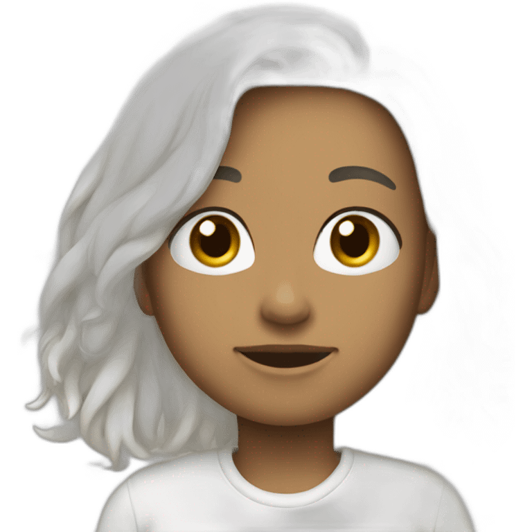 Cœur blanc emoji