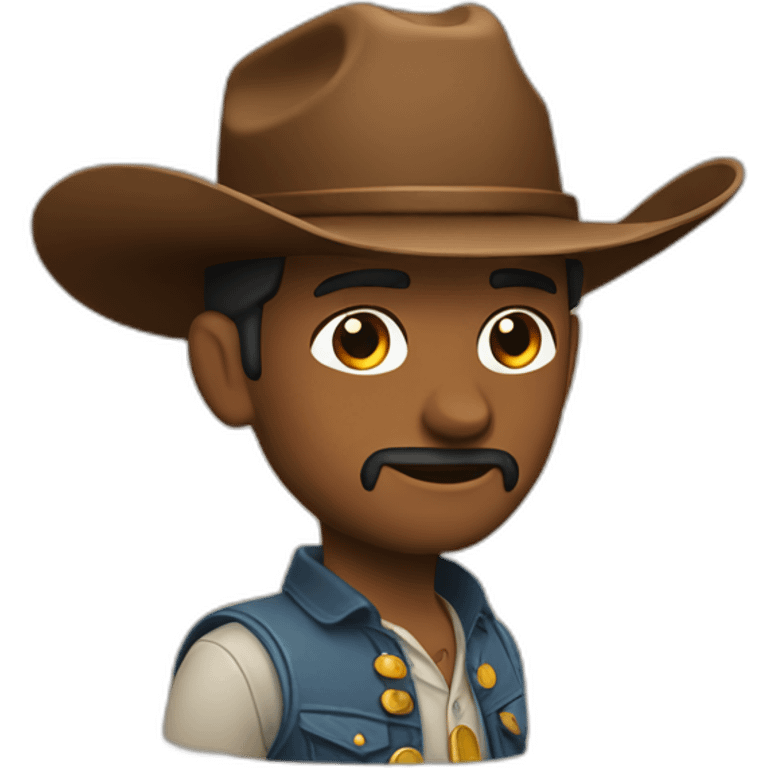 cowboy atirando emoji