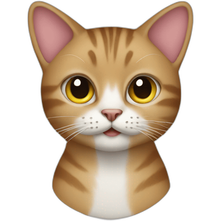 a cat as a designer emoji