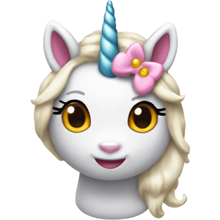 Hello kitty unicorn emoji