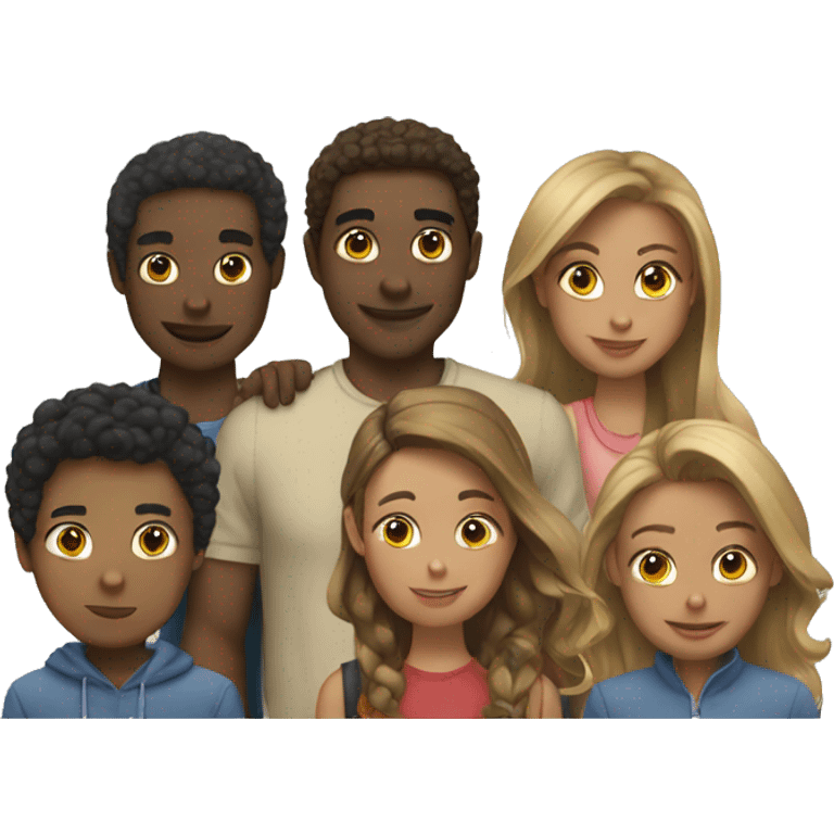 A group of friends emoji