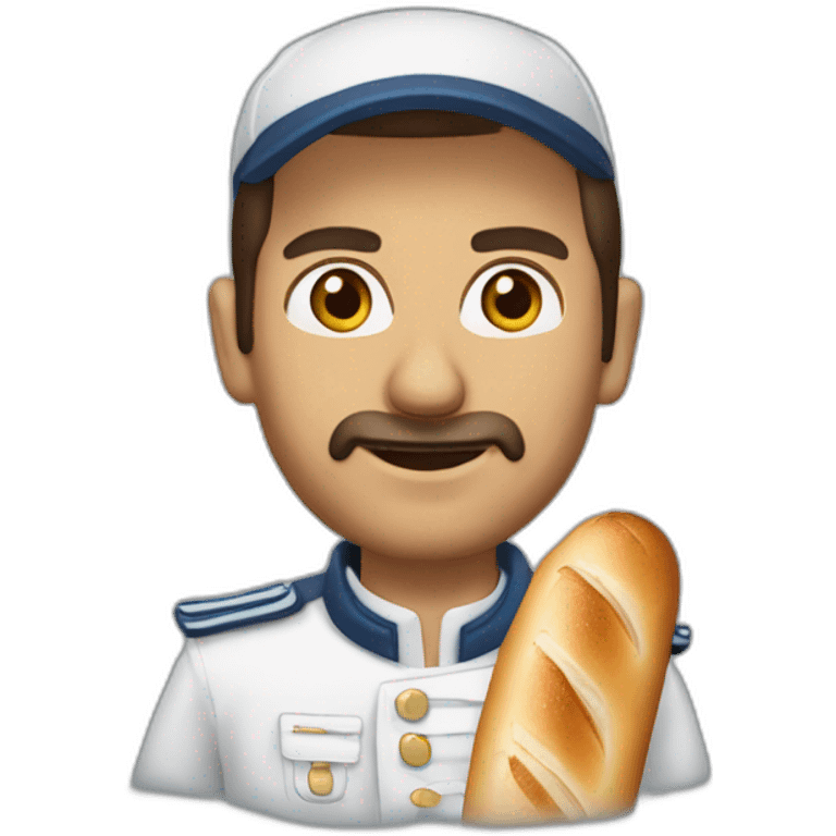 Jean castex baguette emoji