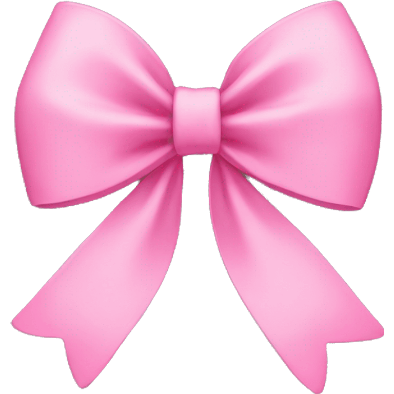 Pink bow  emoji