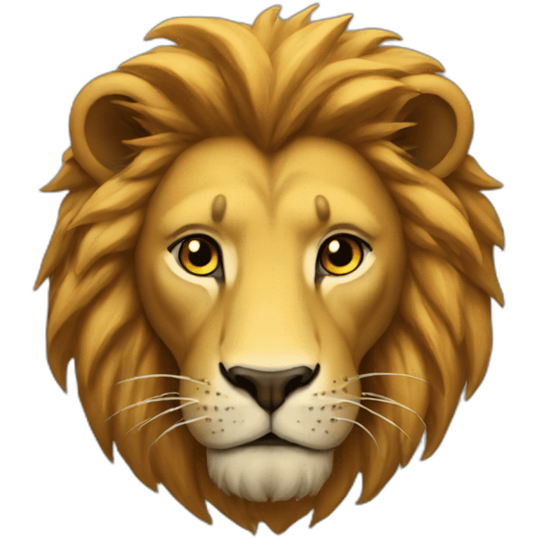 Lion roi emoji