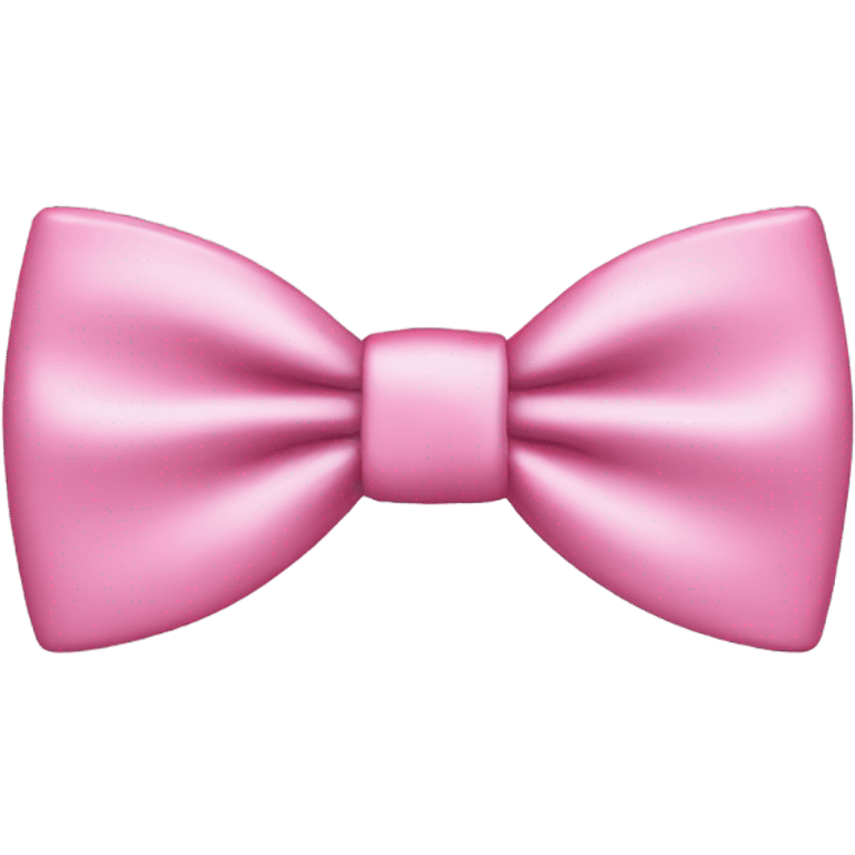 Pink bow tie emoji