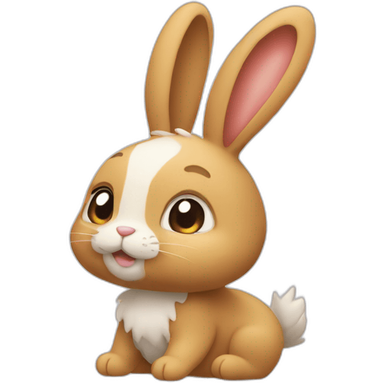 Doudou lapin emoji