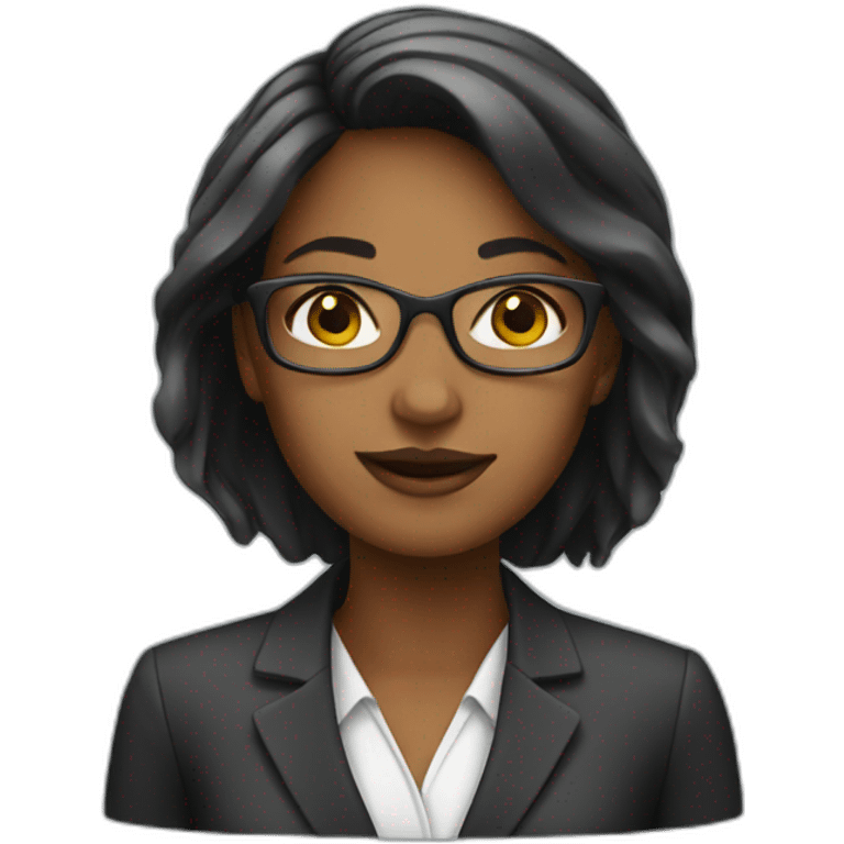 businesswoman emoji