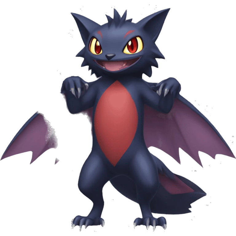 Noibat-Litten-Zoroark-Nargacuga full body emoji