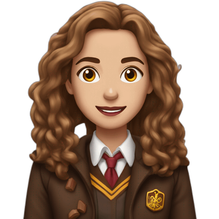 Hermione Granger ate a chocolate emoji